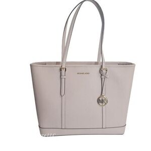 Michael Kors Jet Set Travel Large Shoulder Tote Bag Powder Blush